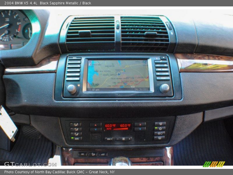 Black Sapphire Metallic / Black 2004 BMW X5 4.4i