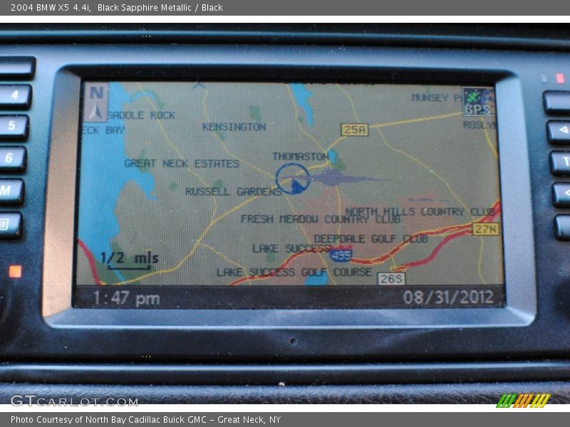 Black Sapphire Metallic / Black 2004 BMW X5 4.4i