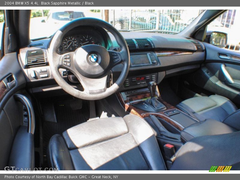 Black Sapphire Metallic / Black 2004 BMW X5 4.4i