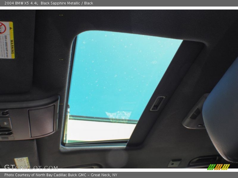 Black Sapphire Metallic / Black 2004 BMW X5 4.4i
