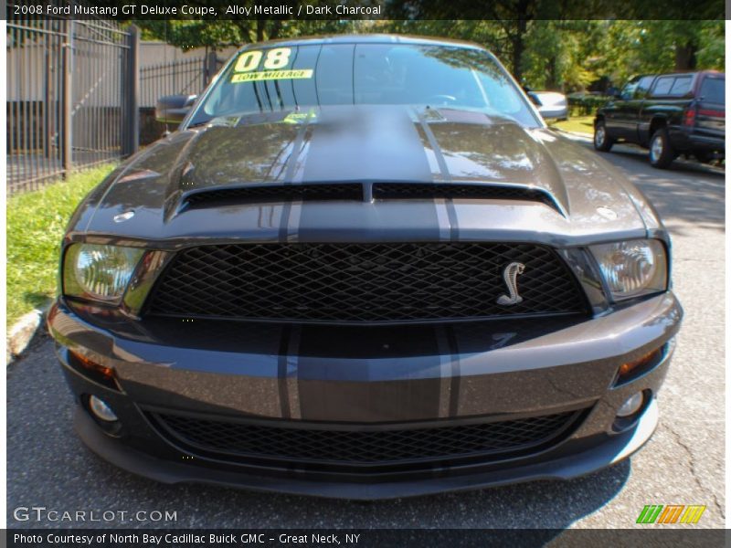 Alloy Metallic / Dark Charcoal 2008 Ford Mustang GT Deluxe Coupe