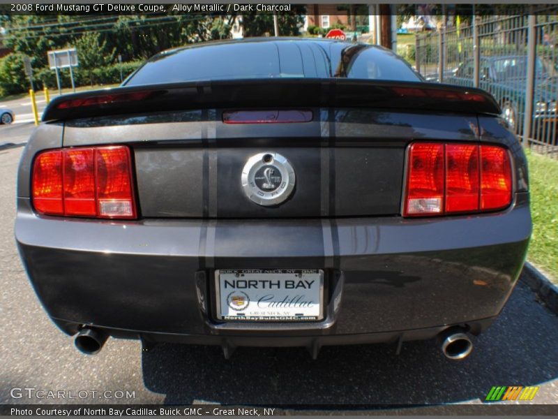 Alloy Metallic / Dark Charcoal 2008 Ford Mustang GT Deluxe Coupe