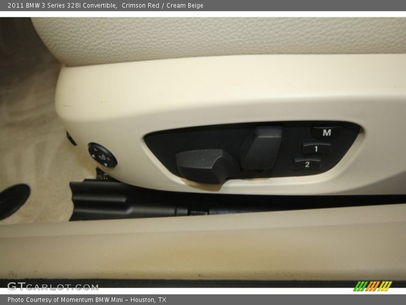 Crimson Red / Cream Beige 2011 BMW 3 Series 328i Convertible