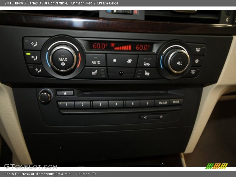 Crimson Red / Cream Beige 2011 BMW 3 Series 328i Convertible