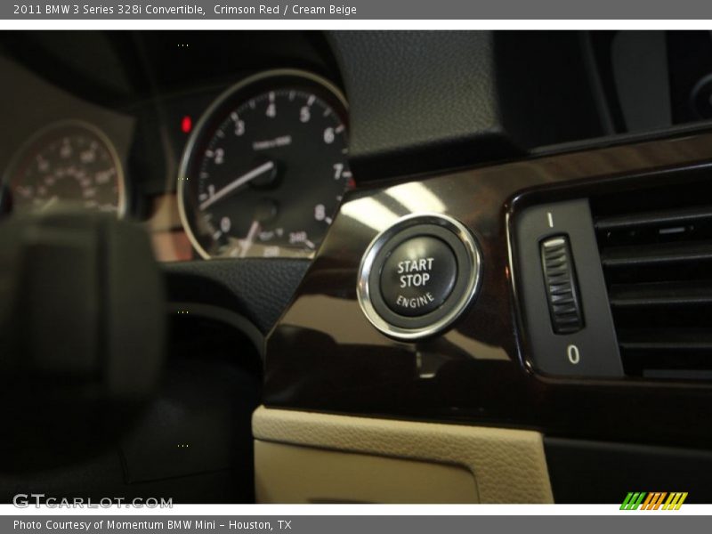 Crimson Red / Cream Beige 2011 BMW 3 Series 328i Convertible