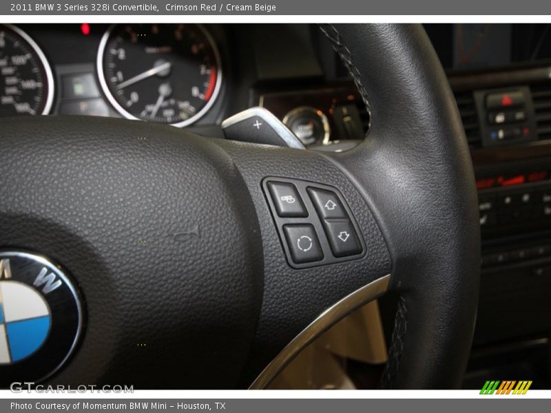 Crimson Red / Cream Beige 2011 BMW 3 Series 328i Convertible