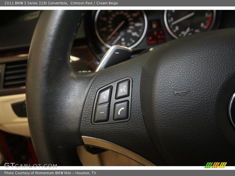Crimson Red / Cream Beige 2011 BMW 3 Series 328i Convertible