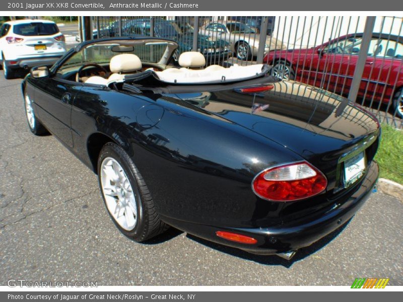 Anthracite Metallic / Cashmere 2001 Jaguar XK XK8 Convertible