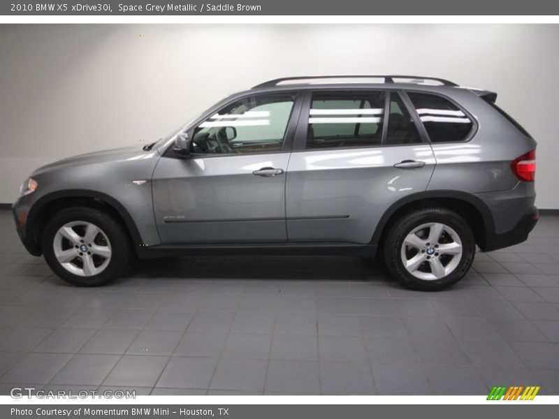 Space Grey Metallic / Saddle Brown 2010 BMW X5 xDrive30i