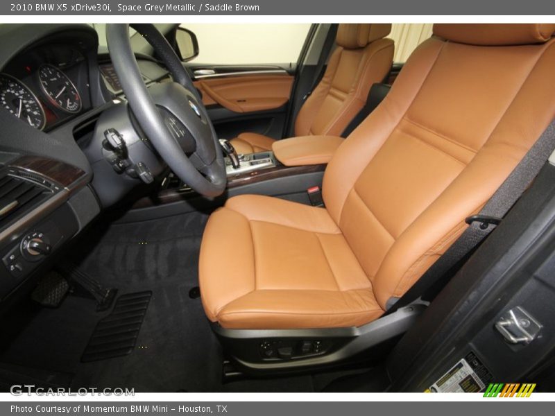 Space Grey Metallic / Saddle Brown 2010 BMW X5 xDrive30i