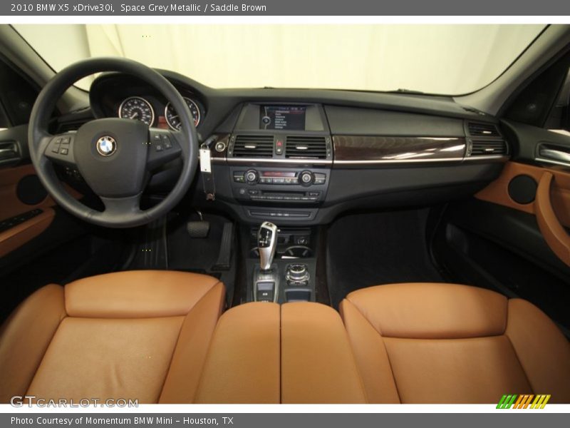 Space Grey Metallic / Saddle Brown 2010 BMW X5 xDrive30i