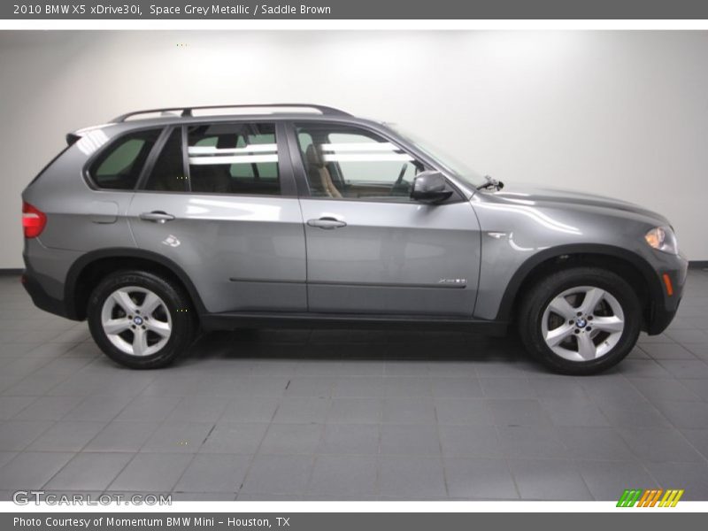 Space Grey Metallic / Saddle Brown 2010 BMW X5 xDrive30i