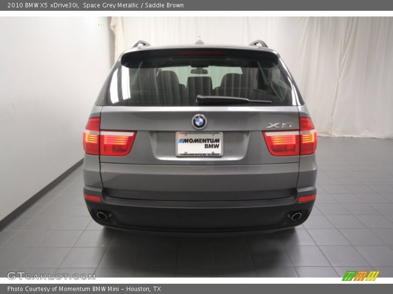 Space Grey Metallic / Saddle Brown 2010 BMW X5 xDrive30i