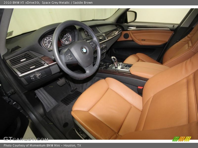 Space Grey Metallic / Saddle Brown 2010 BMW X5 xDrive30i