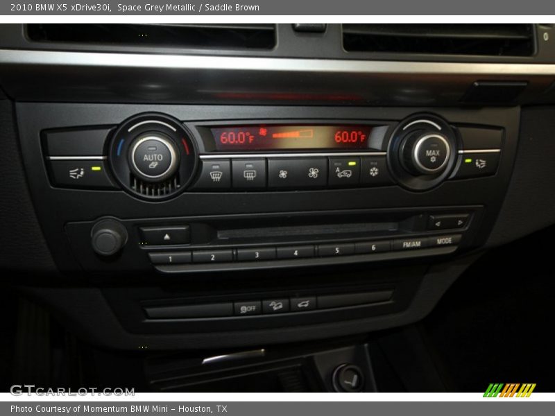 Space Grey Metallic / Saddle Brown 2010 BMW X5 xDrive30i