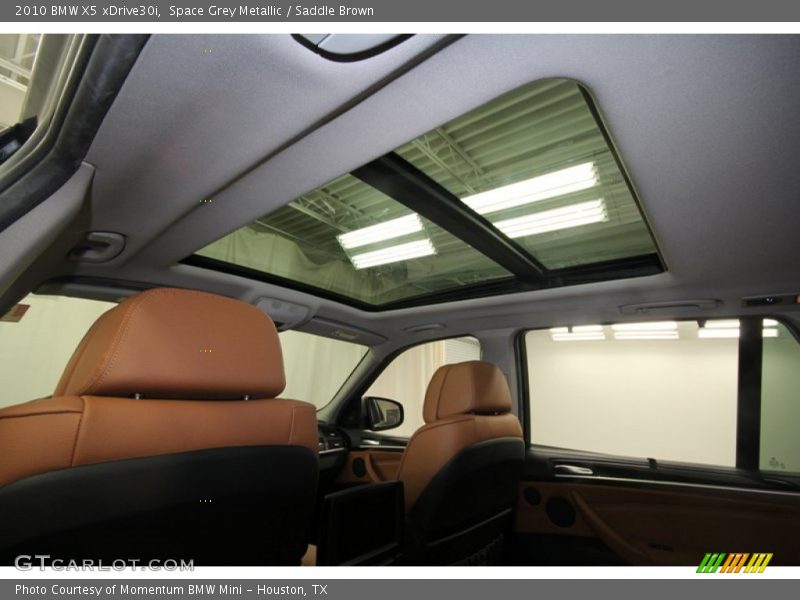 Space Grey Metallic / Saddle Brown 2010 BMW X5 xDrive30i