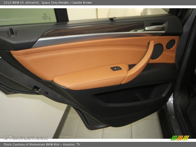 Space Grey Metallic / Saddle Brown 2010 BMW X5 xDrive30i