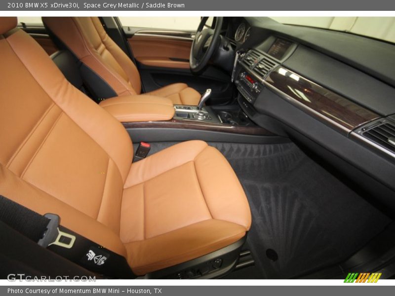 Space Grey Metallic / Saddle Brown 2010 BMW X5 xDrive30i