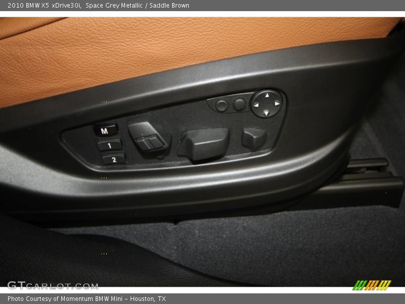 Space Grey Metallic / Saddle Brown 2010 BMW X5 xDrive30i