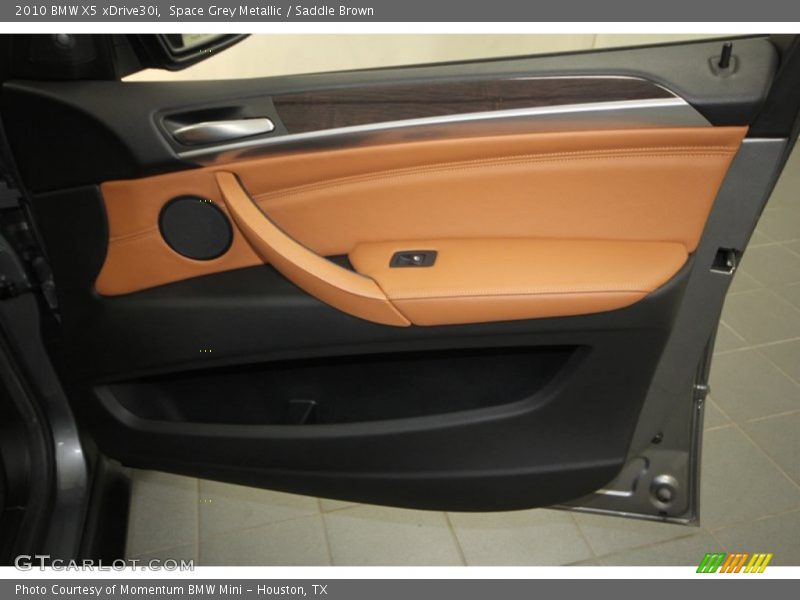 Space Grey Metallic / Saddle Brown 2010 BMW X5 xDrive30i
