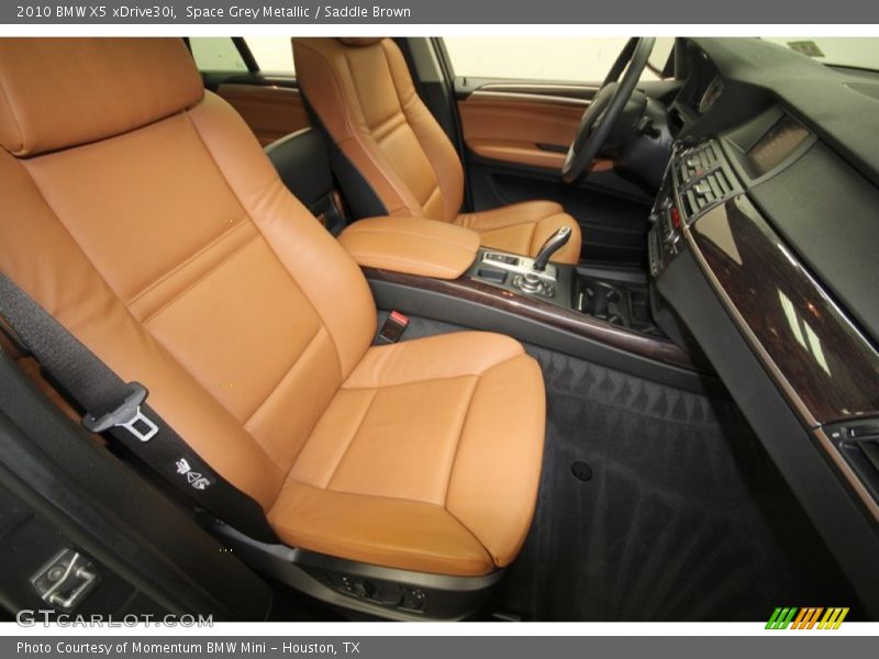 Space Grey Metallic / Saddle Brown 2010 BMW X5 xDrive30i