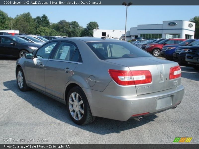Silver Birch Metallic / Dark Charcoal 2008 Lincoln MKZ AWD Sedan