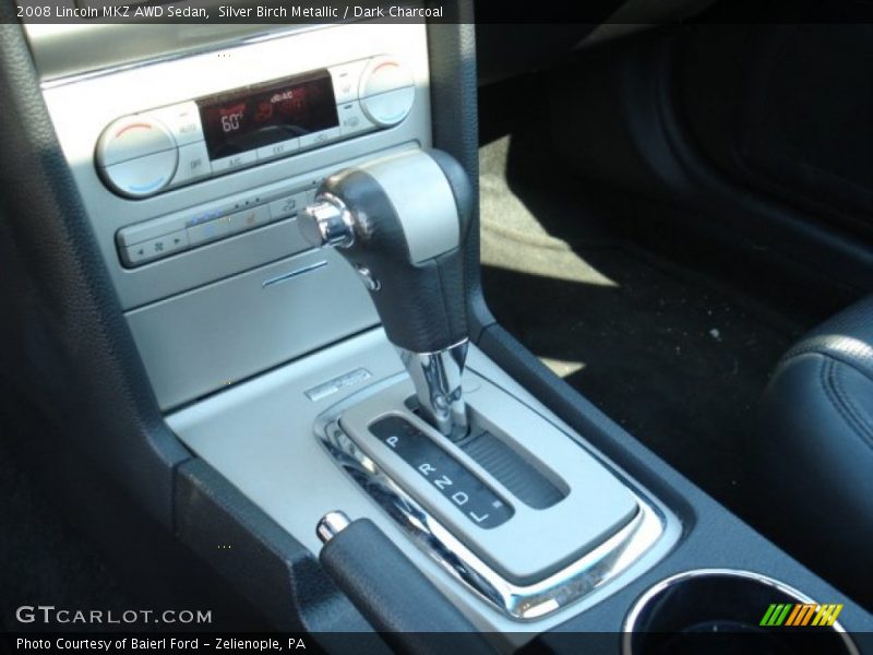Silver Birch Metallic / Dark Charcoal 2008 Lincoln MKZ AWD Sedan