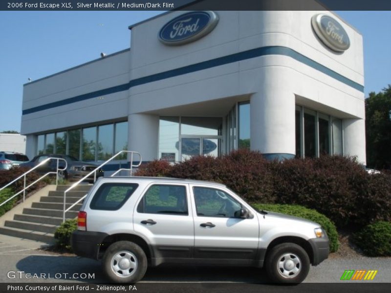 Silver Metallic / Medium/Dark Flint 2006 Ford Escape XLS