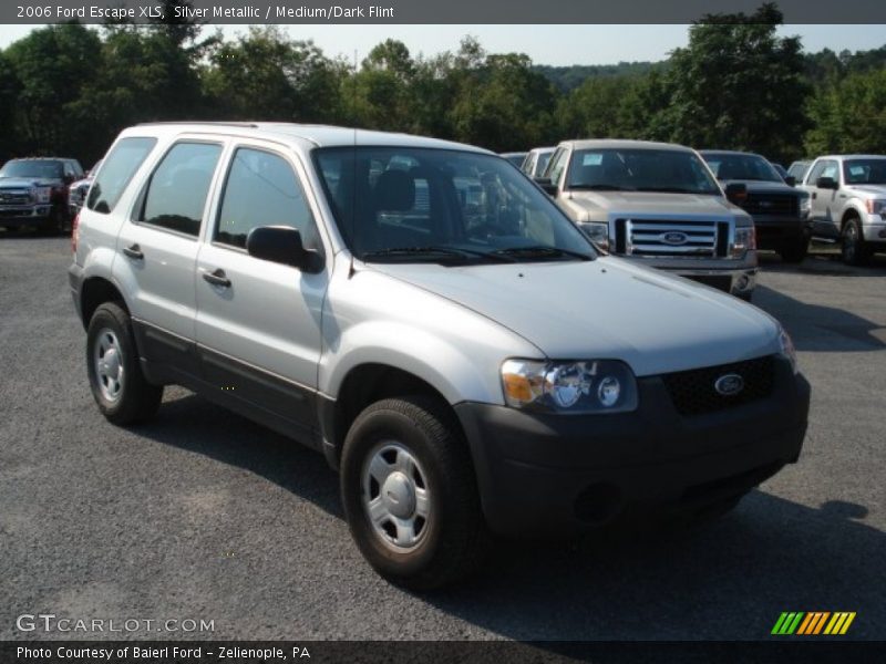 Silver Metallic / Medium/Dark Flint 2006 Ford Escape XLS