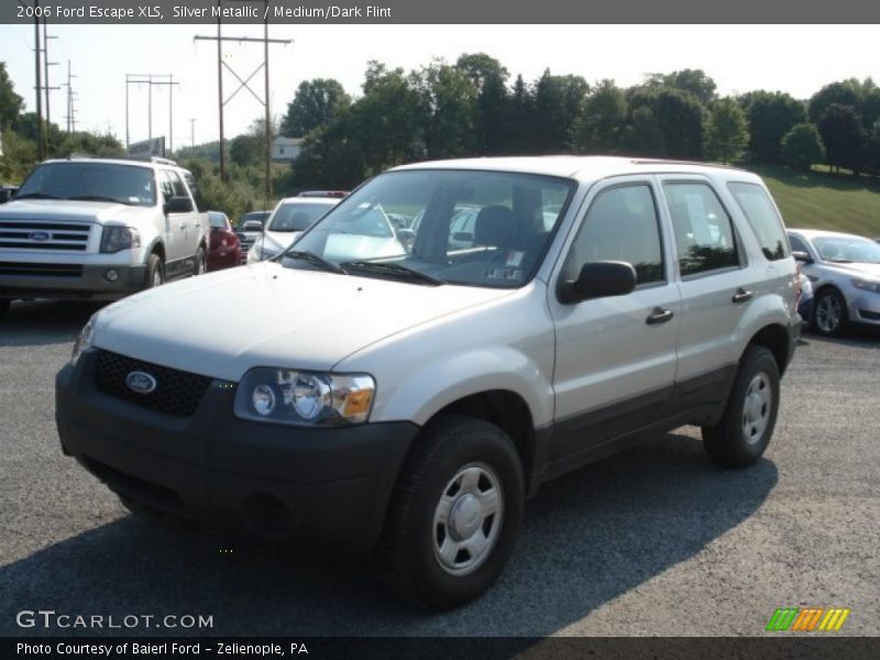 Silver Metallic / Medium/Dark Flint 2006 Ford Escape XLS
