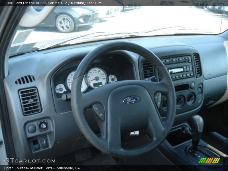 Silver Metallic / Medium/Dark Flint 2006 Ford Escape XLS