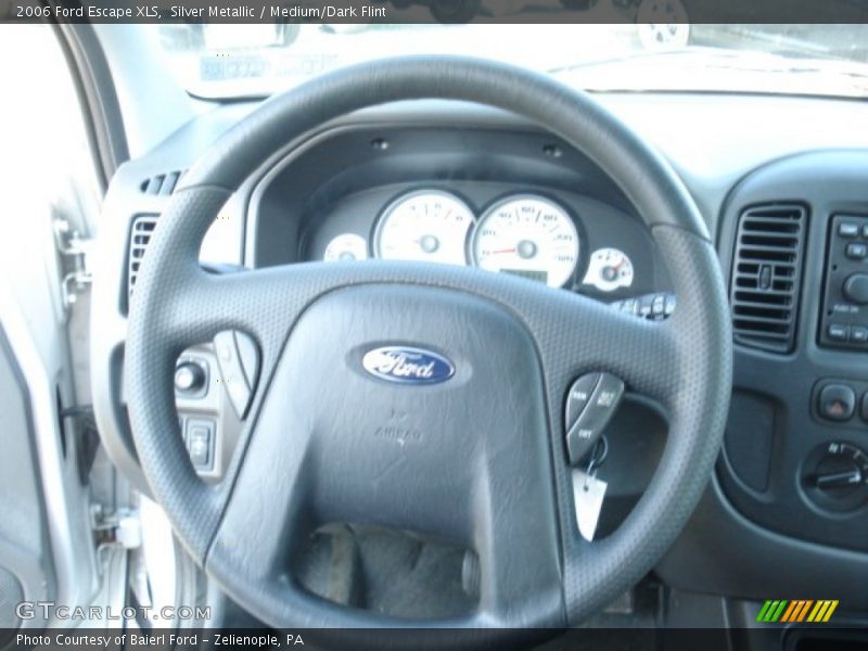 Silver Metallic / Medium/Dark Flint 2006 Ford Escape XLS