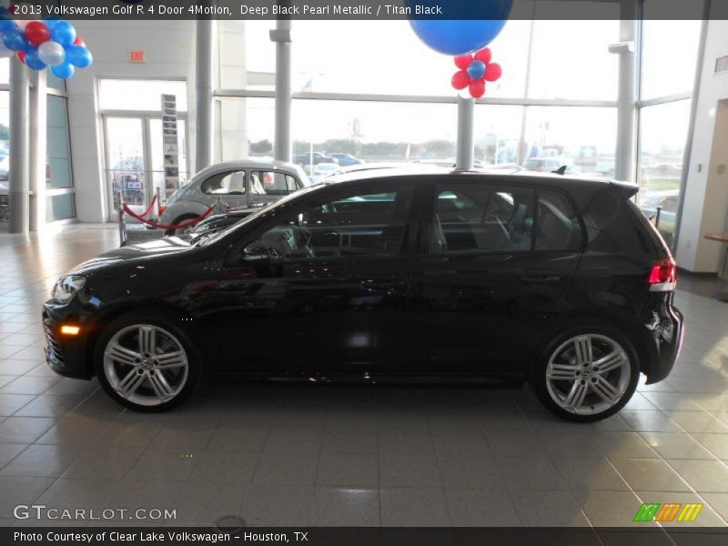 Deep Black Pearl Metallic / Titan Black 2013 Volkswagen Golf R 4 Door 4Motion