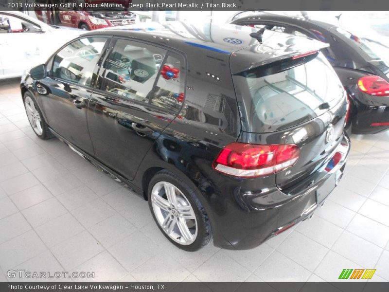 Deep Black Pearl Metallic / Titan Black 2013 Volkswagen Golf R 4 Door 4Motion