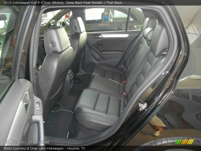 Deep Black Pearl Metallic / Titan Black 2013 Volkswagen Golf R 4 Door 4Motion