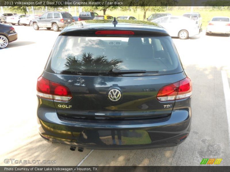 Blue Graphite Metallic / Titan Black 2013 Volkswagen Golf 2 Door TDI