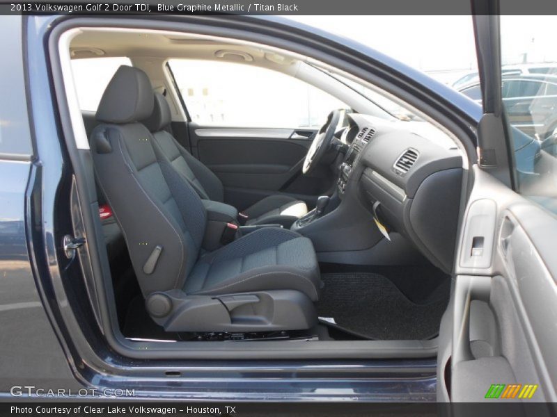 Blue Graphite Metallic / Titan Black 2013 Volkswagen Golf 2 Door TDI