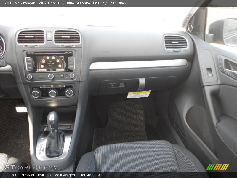 Blue Graphite Metallic / Titan Black 2013 Volkswagen Golf 2 Door TDI