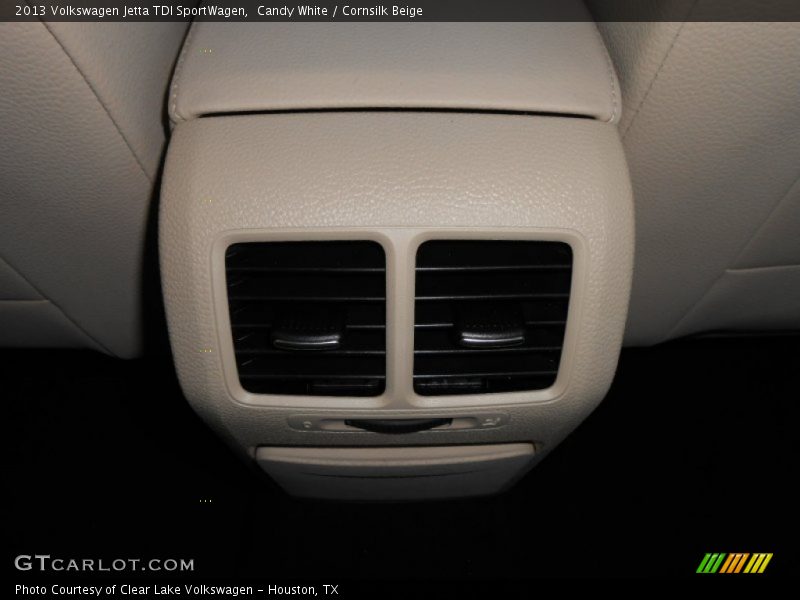 Candy White / Cornsilk Beige 2013 Volkswagen Jetta TDI SportWagen