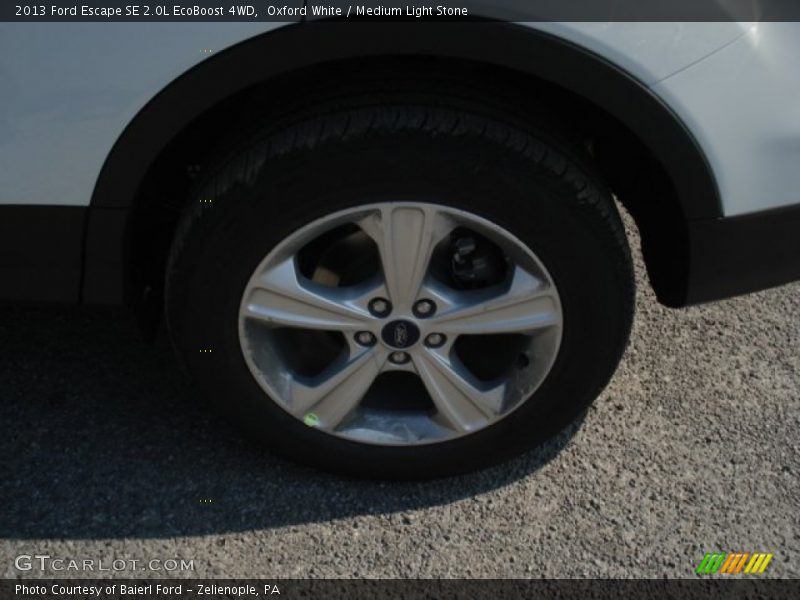Oxford White / Medium Light Stone 2013 Ford Escape SE 2.0L EcoBoost 4WD