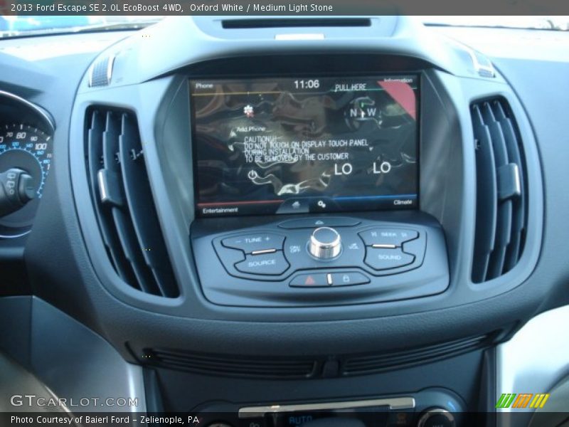 Oxford White / Medium Light Stone 2013 Ford Escape SE 2.0L EcoBoost 4WD