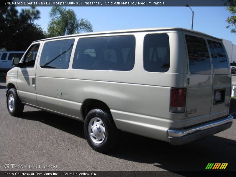Gold Ash Metallic / Medium Pebble 2004 Ford E Series Van E350 Super Duty XLT Passenger