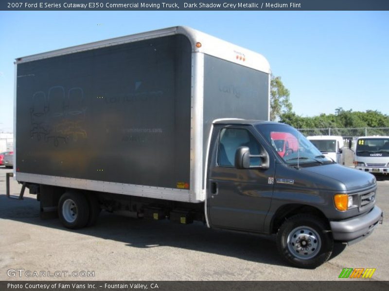 Dark Shadow Grey Metallic / Medium Flint 2007 Ford E Series Cutaway E350 Commercial Moving Truck