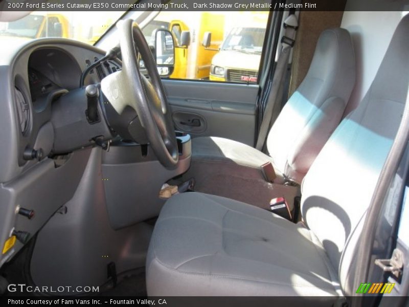 Dark Shadow Grey Metallic / Medium Flint 2007 Ford E Series Cutaway E350 Commercial Moving Truck