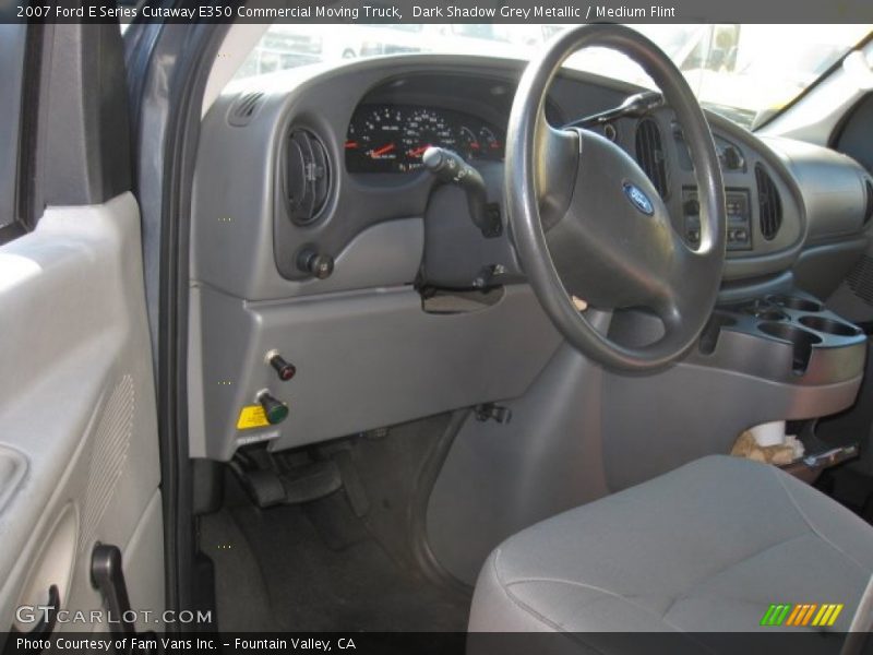 Dark Shadow Grey Metallic / Medium Flint 2007 Ford E Series Cutaway E350 Commercial Moving Truck
