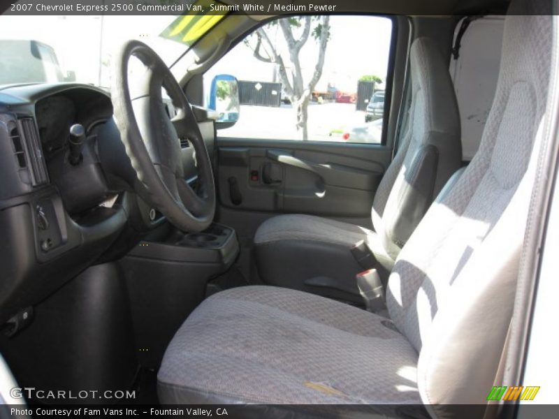Summit White / Medium Pewter 2007 Chevrolet Express 2500 Commercial Van