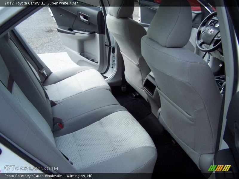 Super White / Ash 2012 Toyota Camry LE