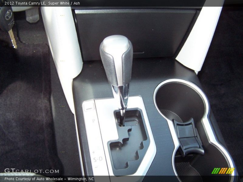 Super White / Ash 2012 Toyota Camry LE