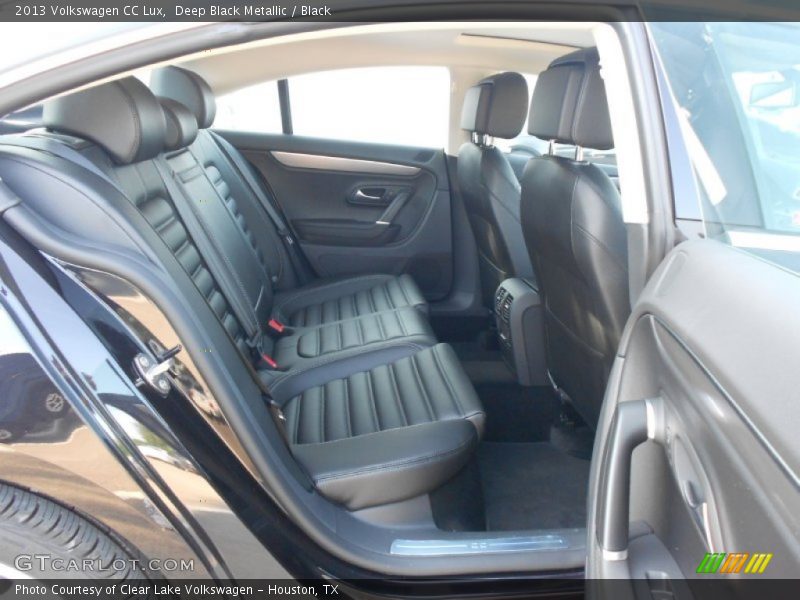 Deep Black Metallic / Black 2013 Volkswagen CC Lux