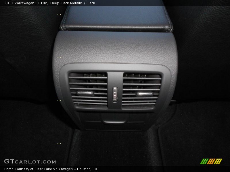 Deep Black Metallic / Black 2013 Volkswagen CC Lux